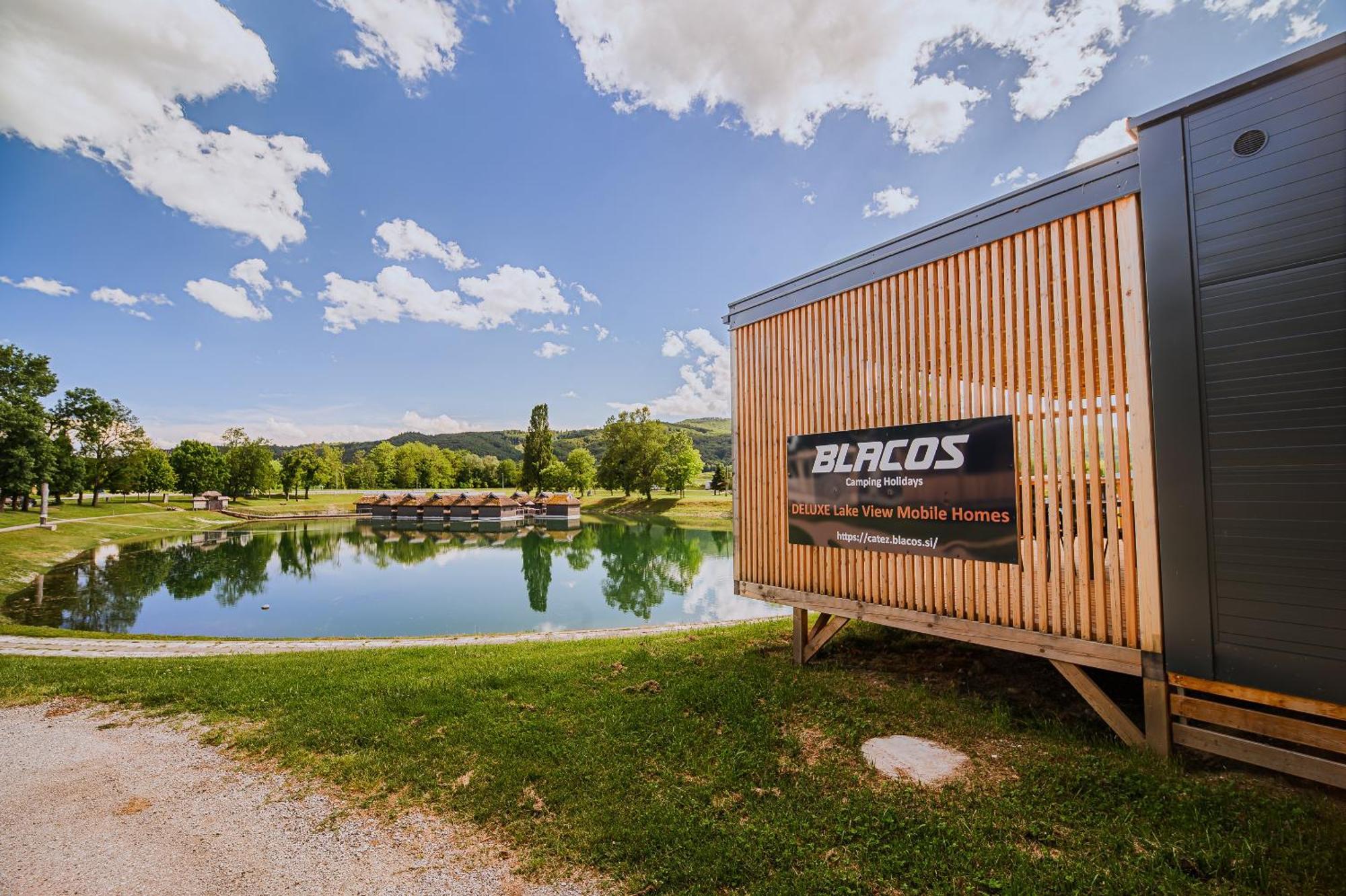 Deluxe Lake View Mobile Homes With Thermal Riviera Tickets Catez ob Savi Ngoại thất bức ảnh